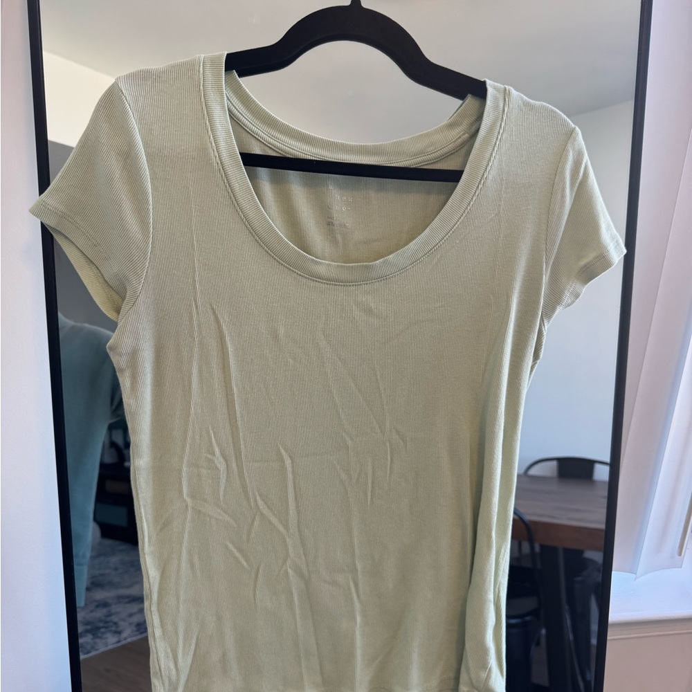 A New Day Women's Light Green Top